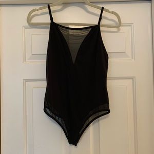 By The Way Black Bodysuit